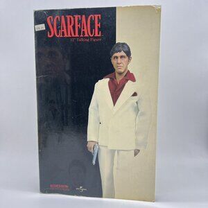 Sideshow Collectibles Scarface‎ Tony Montana White Suit 12” Talking Figure Read